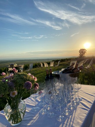 Sunset Tasting, &copy; Weingut Kerner
