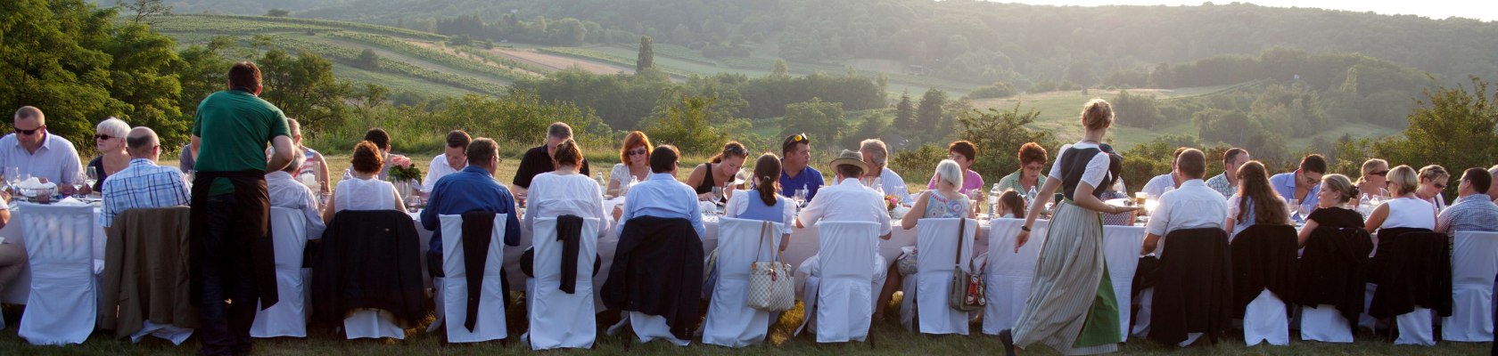 Tafeln im Weinviertel, © Weinviertel Tourismus / Christine Wurnig